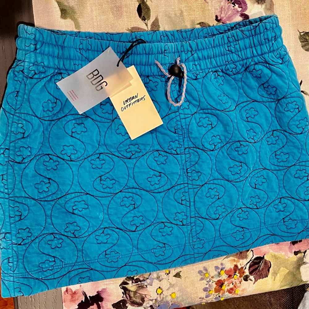 Urban Outfitters BDG Mini Skirt Turquoise